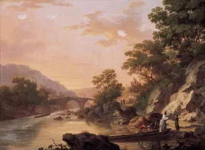View of Kilarney by William Ashford - Oil Painting Reproduction