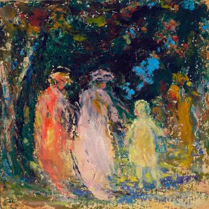 The Woodland Way by William Baxter Closson Oil Painting
