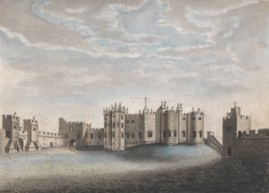 Alnwick Castle by William Beilby Oil Painting