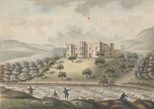 Kielder Castle, Northumberland by William Beilby Oil Painting