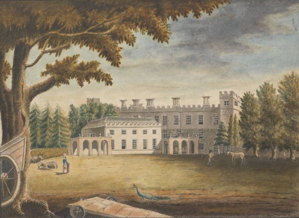 Syon House, London by William Beilby - Hand-Painted Oil Painting Reproduction