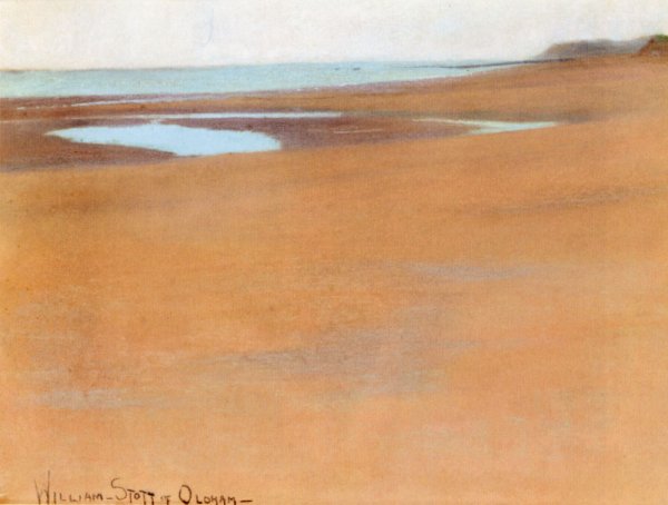 Main Product Photo of Sand Pools Painting by William Bell Scott