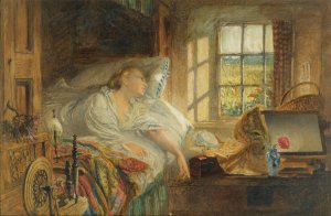 Thou Hast Left Me Ever, Jamie by William Bell Scott Oil Painting