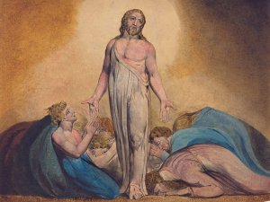 Christ Appearing to His Disciples After the Resurrection by William Blake Oil Painting