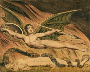 Satan Exulting over Eve by William Blake Oil Painting