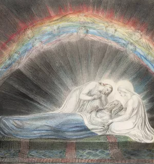 The Death of Saint Joseph by William Blake Oil Painting
