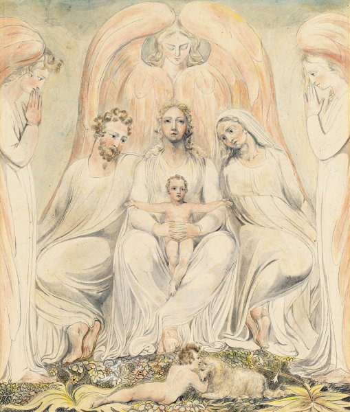 Main Product Photo of The Holy Family  Painting by William Blake