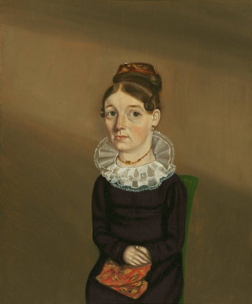 Mrs. William Bonham  by William Bonnell - Hand-Painted Oil Painting Reproduction