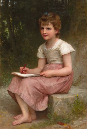 A Calling by William Bouguereau Oil Painting