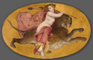 Bacchante on a Panther by William Bouguereau Oil Painting