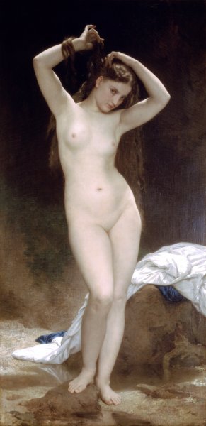 Bather 11 by William-Adolphe Bouguereau Oil Painting