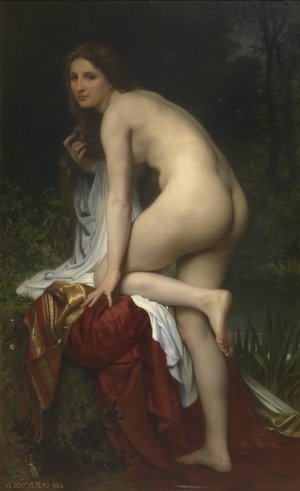 Bather by William Bouguereau Oil Painting