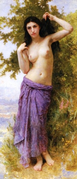 Beaute Romane by William-Adolphe Bouguereau Oil Painting