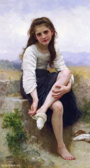 Before the Bath by William-Adolphe Bouguereau Oil Painting