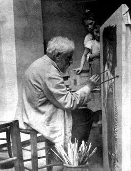 Bouguereau in His Studio painting by William-Adolphe Bouguereau