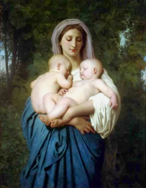 Charity II by William-Adolphe Bouguereau Oil Painting