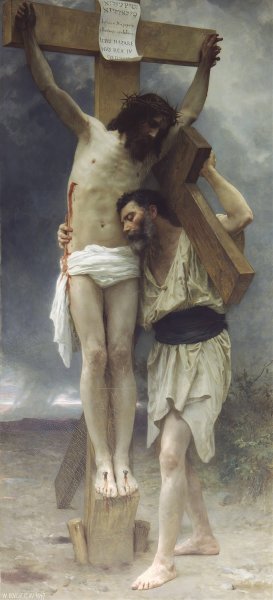Compassion by William Bouguereau Oil Painting