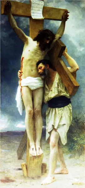 Compassion by William-Adolphe Bouguereau - Oil Painting Reproduction