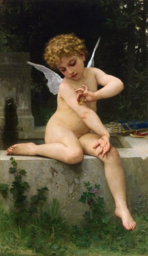 Cupid with Butterfly
