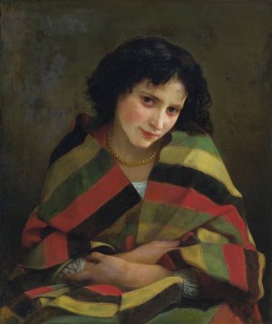 Frileuse by William Bouguereau Oil Painting