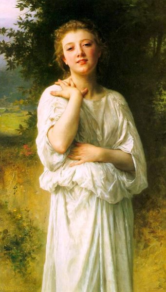 Main Product Photo of Girl Painting by William-Adolphe Bouguereau