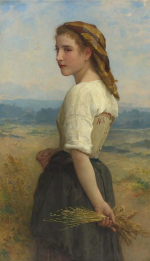 Glaneuse by William Bouguereau Oil Painting