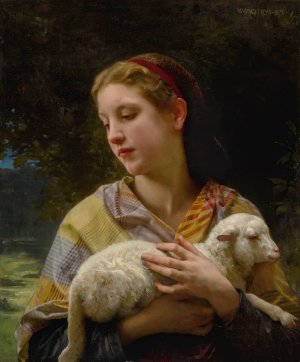 Innocence  by William Bouguereau Oil Painting