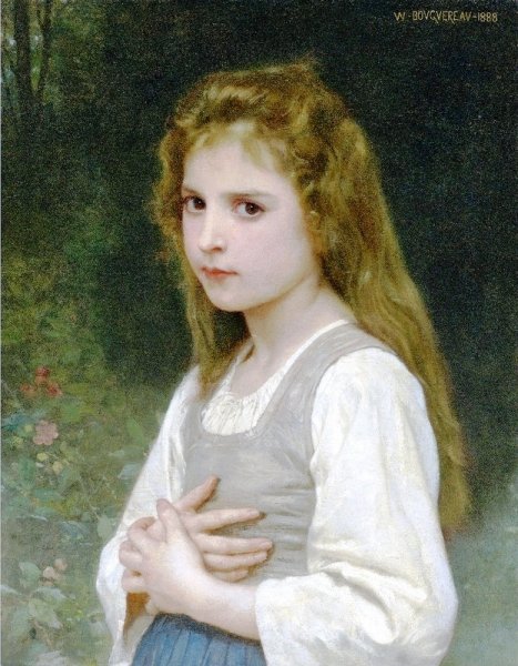 Jeanne by William-Adolphe Bouguereau - Hand-Painted Oil Painting Reproduction