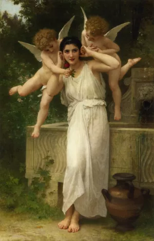 Jeunesse painting by William-Adolphe Bouguereau