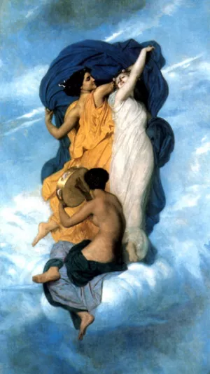 La Danse Also Known as Dance by William-Adolphe Bouguereau Oil Painting