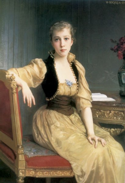 Main Product Photo of Lady Maxwell Painting by William-Adolphe Bouguereau