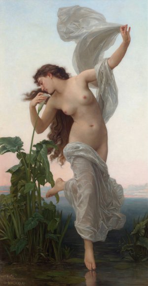 L'aurore by William Bouguereau Oil Painting