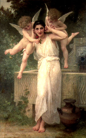 L'innocence by William-Adolphe Bouguereau - Hand-Painted Oil Painting Reproduction