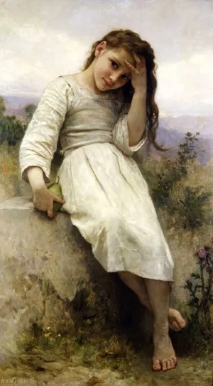 Little Thief by William-Adolphe Bouguereau Oil Painting