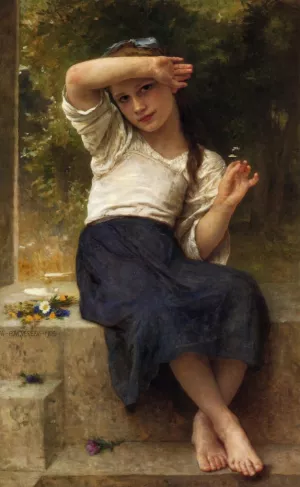 Marguerite by William-Adolphe Bouguereau - Oil Painting Reproduction