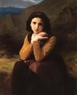 Mignon by William-Adolphe Bouguereau Oil Painting