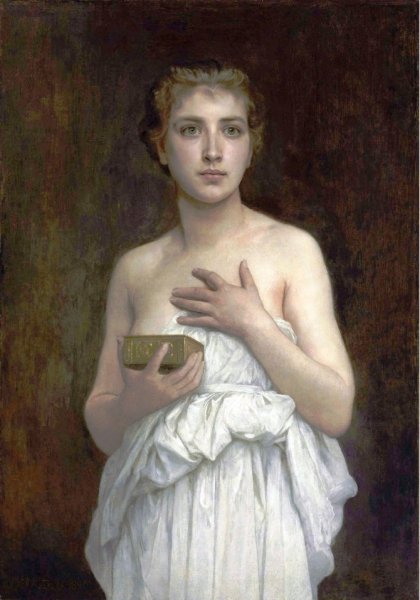 Main Product Photo of Pandora Painting by William-Adolphe Bouguereau