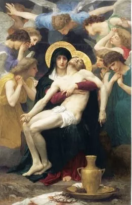 Pieta by William-Adolphe Bouguereau Oil Painting