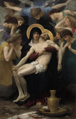 Pieta by William Bouguereau Oil Painting
