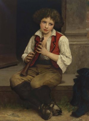 Pifferaro by William Bouguereau Oil Painting