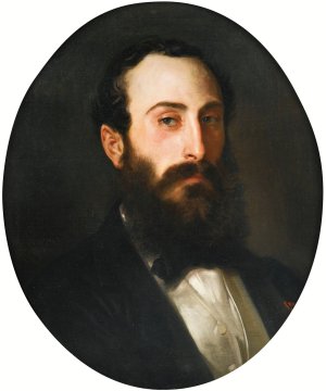 Portrait de Fernand Bartholoni by William Bouguereau Oil Painting