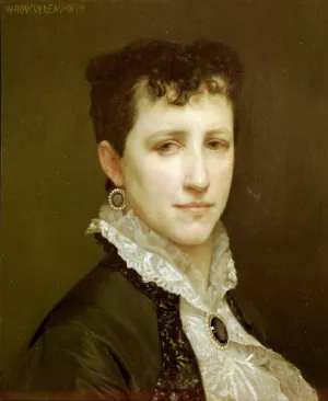 Portrait de Mademoiselle Elizabeth Gardner by William-Adolphe Bouguereau Oil Painting