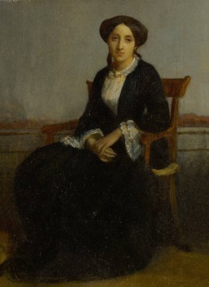 Portrait of Celine Genevieve by William Bouguereau Oil Painting