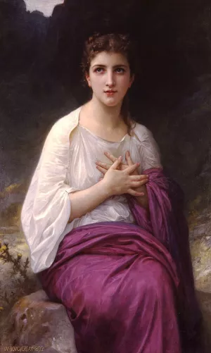 Psyche painting by William-Adolphe Bouguereau