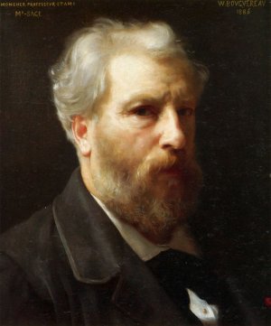 Self-Portrait by William-Adolphe Bouguereau Oil Painting