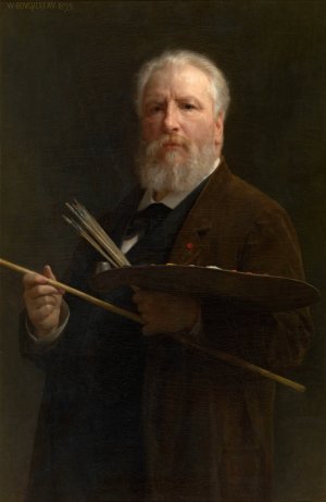 Self Portrait by William Bouguereau Oil Painting