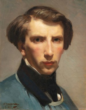 Self-Portrait by William Bouguereau Oil Painting