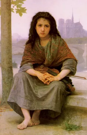 The Bohemian by William-Adolphe Bouguereau Oil Painting