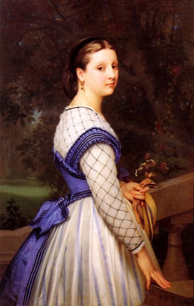 The Countess de Montholon by William-Adolphe Bouguereau - Hand-Painted Oil Painting Reproduction