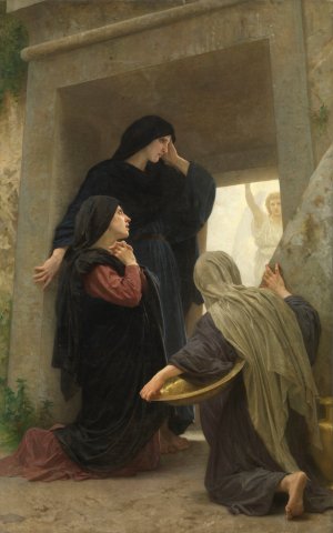 The Holy Women at the Tomb by William Bouguereau Oil Painting
